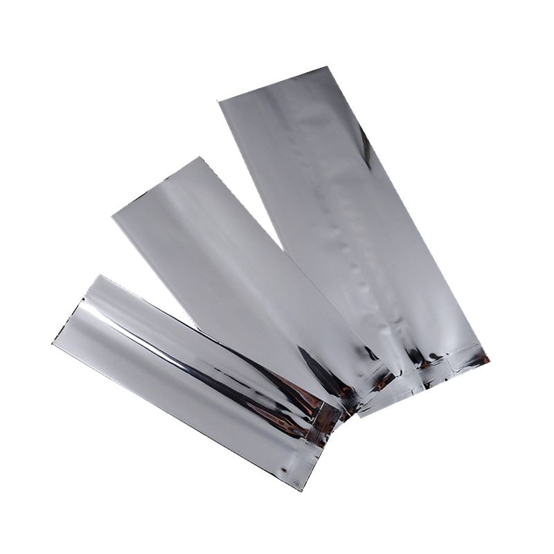 Środkowe torebki zamykające z folii aluminiowej do herbaty z bocznym klinem